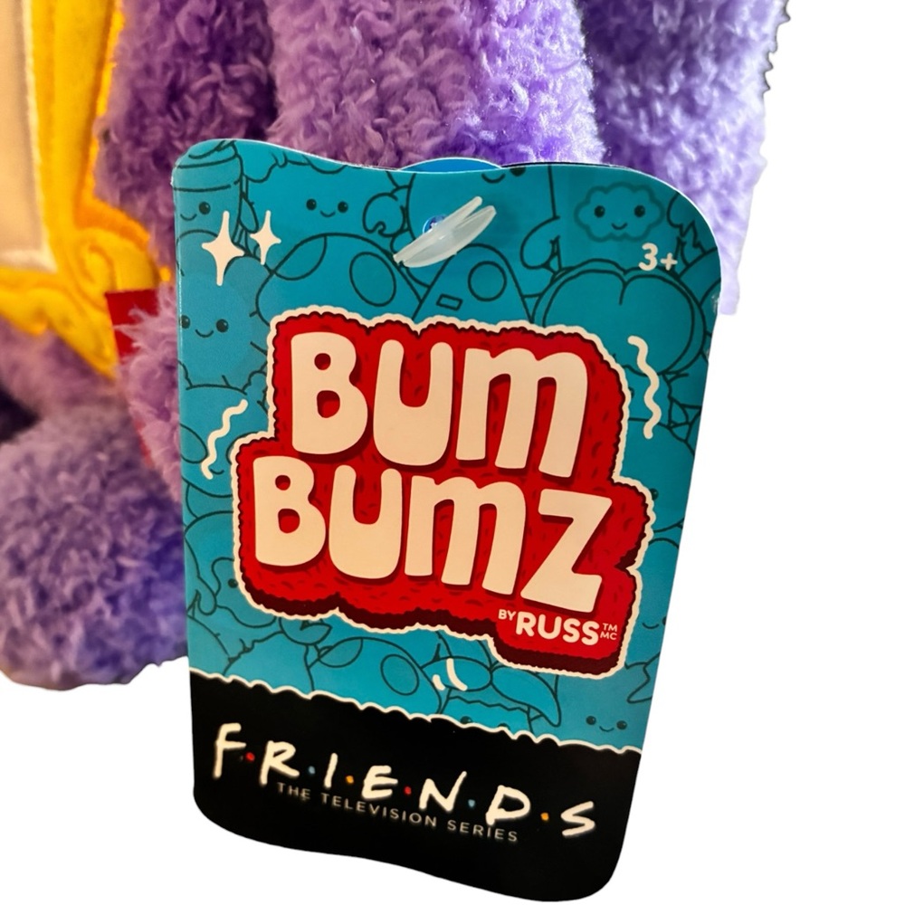 NWT BumBumz Friends TV Show Peephole Door Frame Plush - Picture 6 of 8